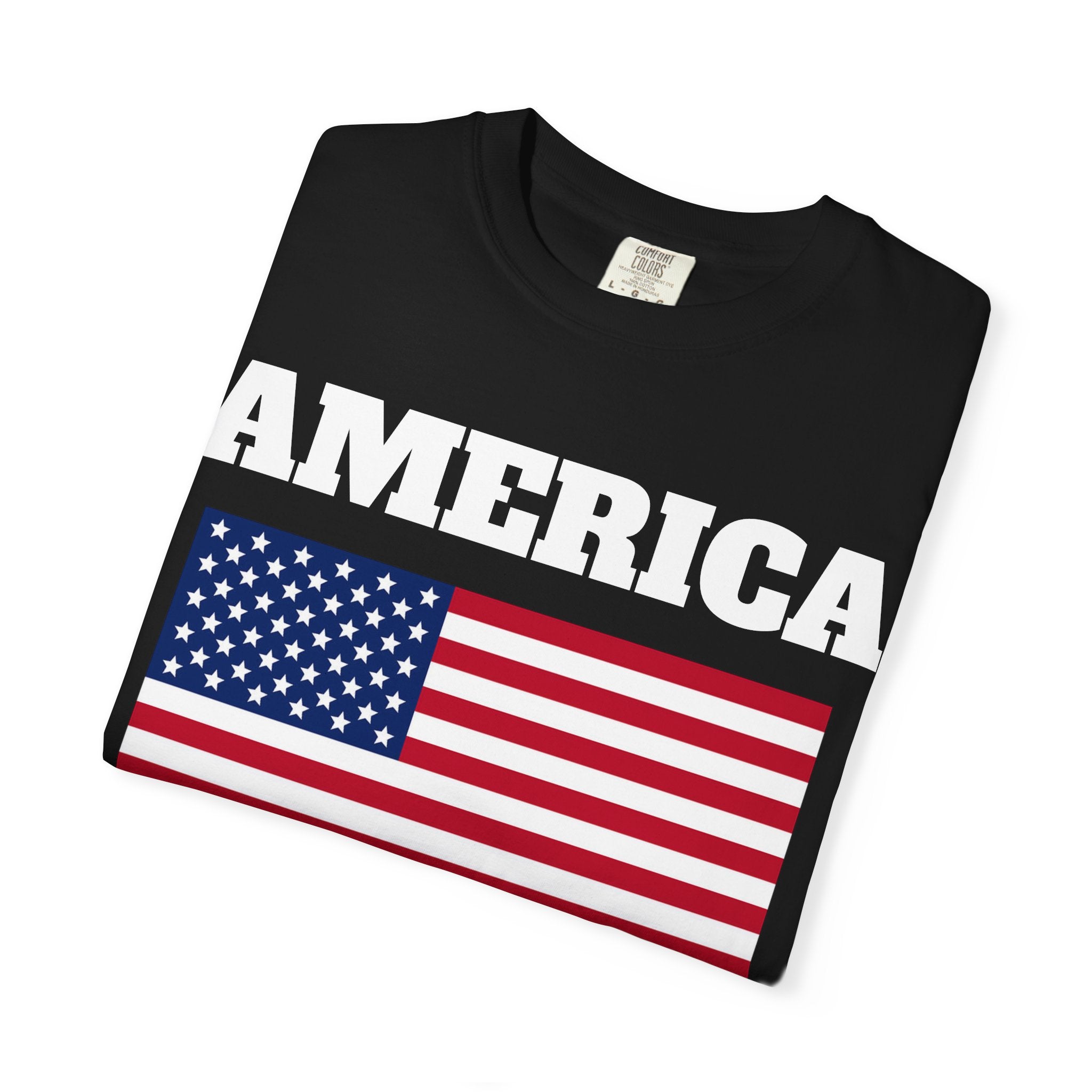 AMERICA FIRST TEE - BLACK