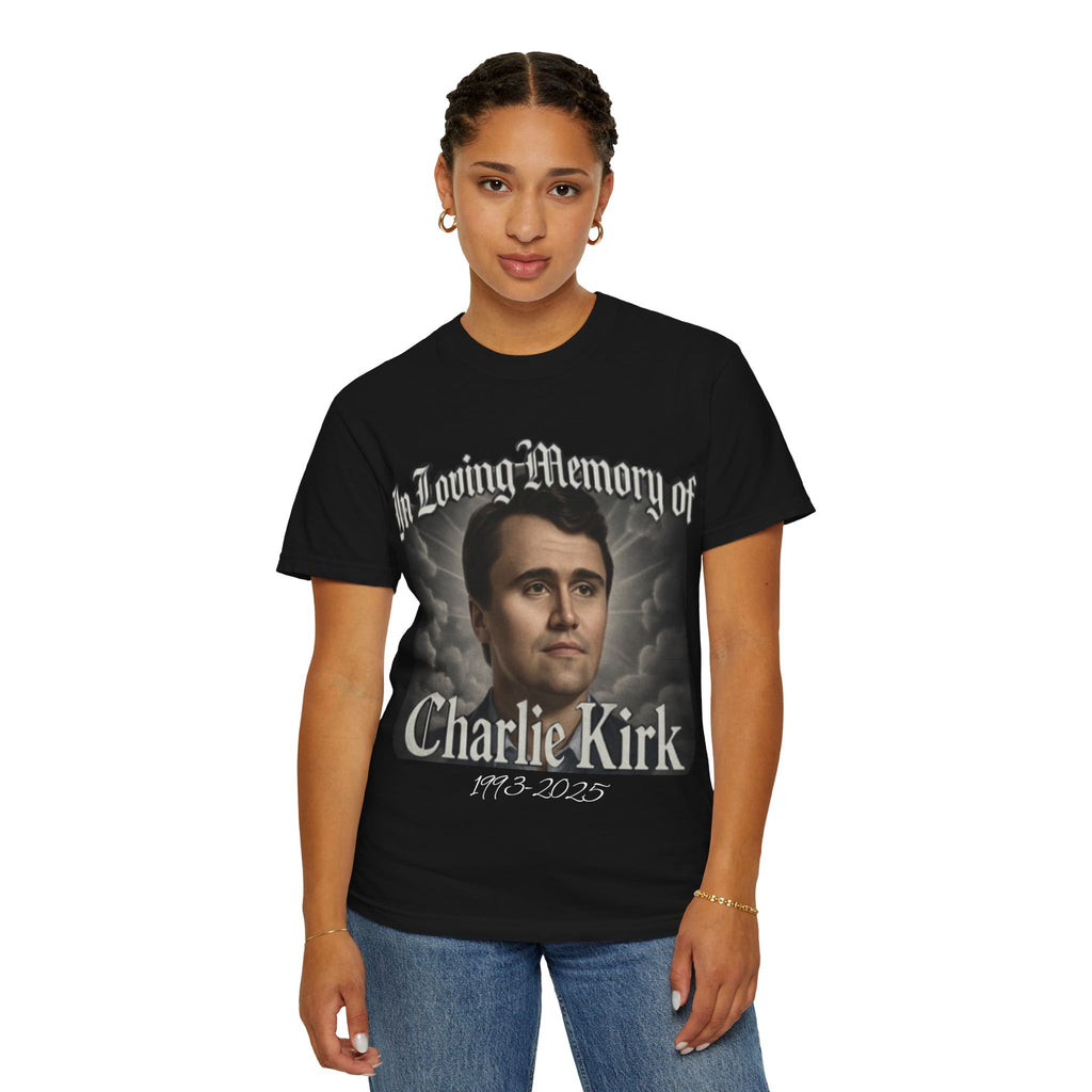 Charlie Kirk Memorial Shirt. MAGA