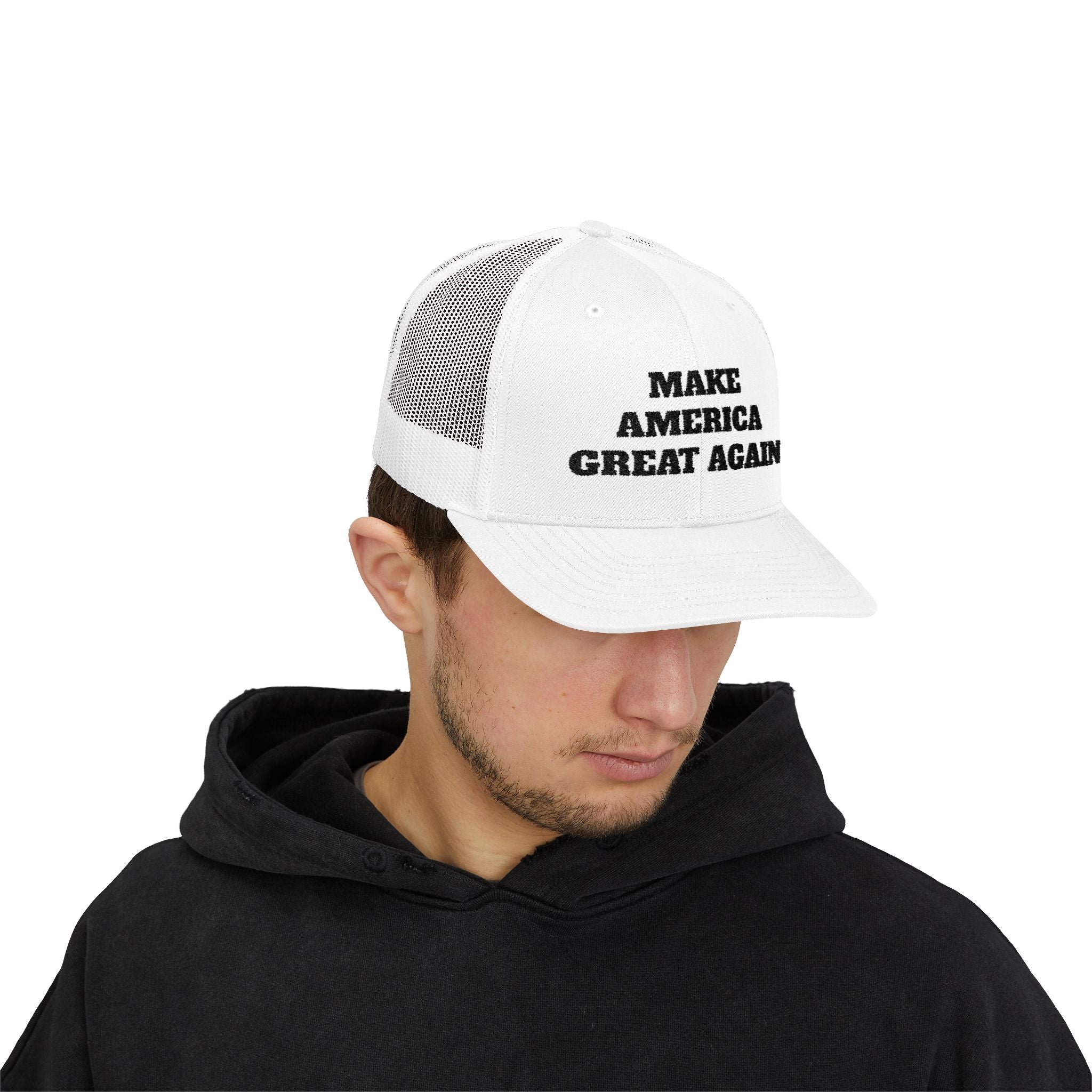 MAKE AMERICA GREAT AGAIN HAT - WHITE