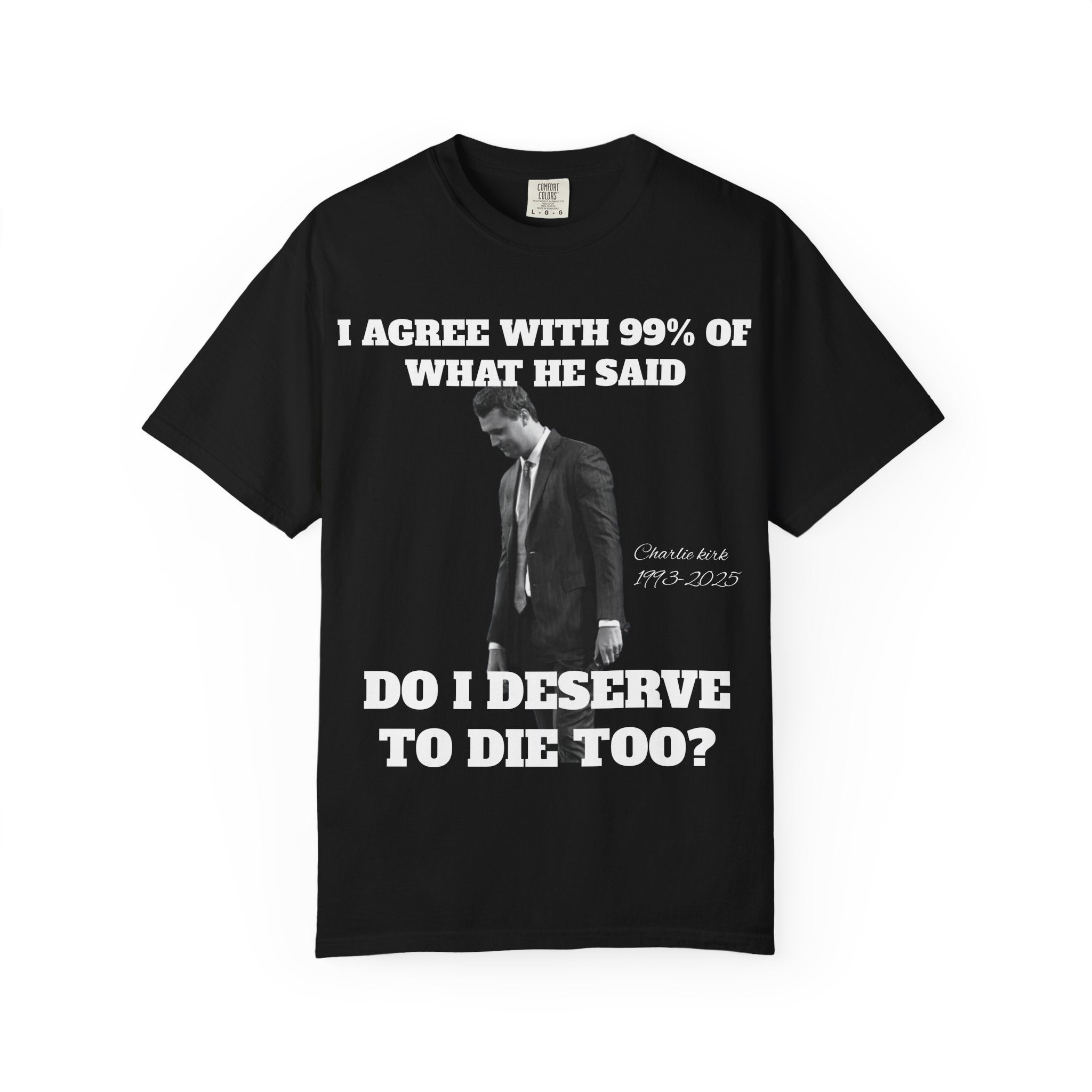 I AGREE WITH 99% OF WHAT HE SAID, DO I DESERVE TO DIE T00?